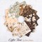 Coffee Beans in Brown (cd17135-brown) | Coffee Time | Riley Blake Designs | Riley Blake